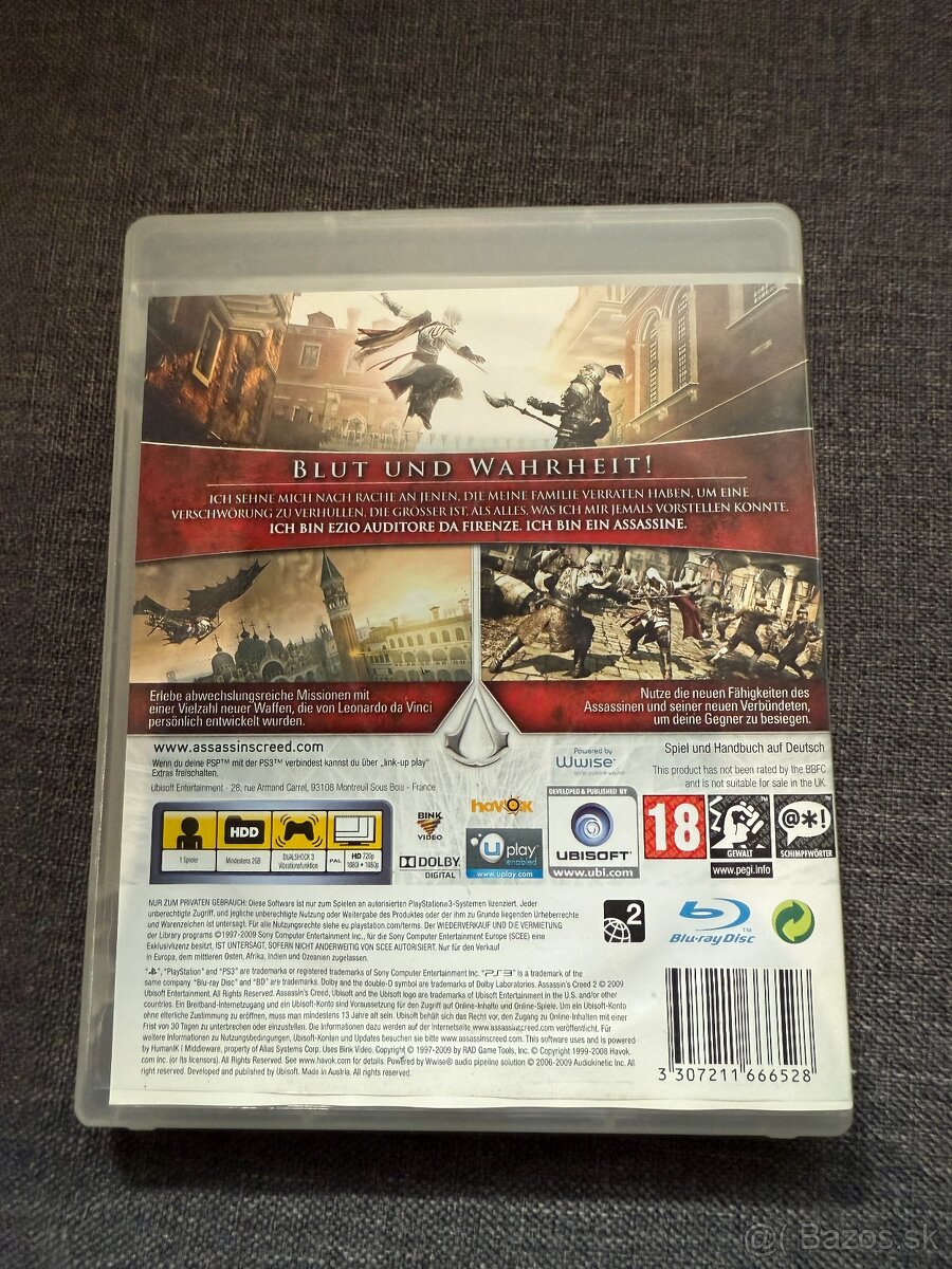 PlayStation 3 hra: Assassin’s Creed II - 3