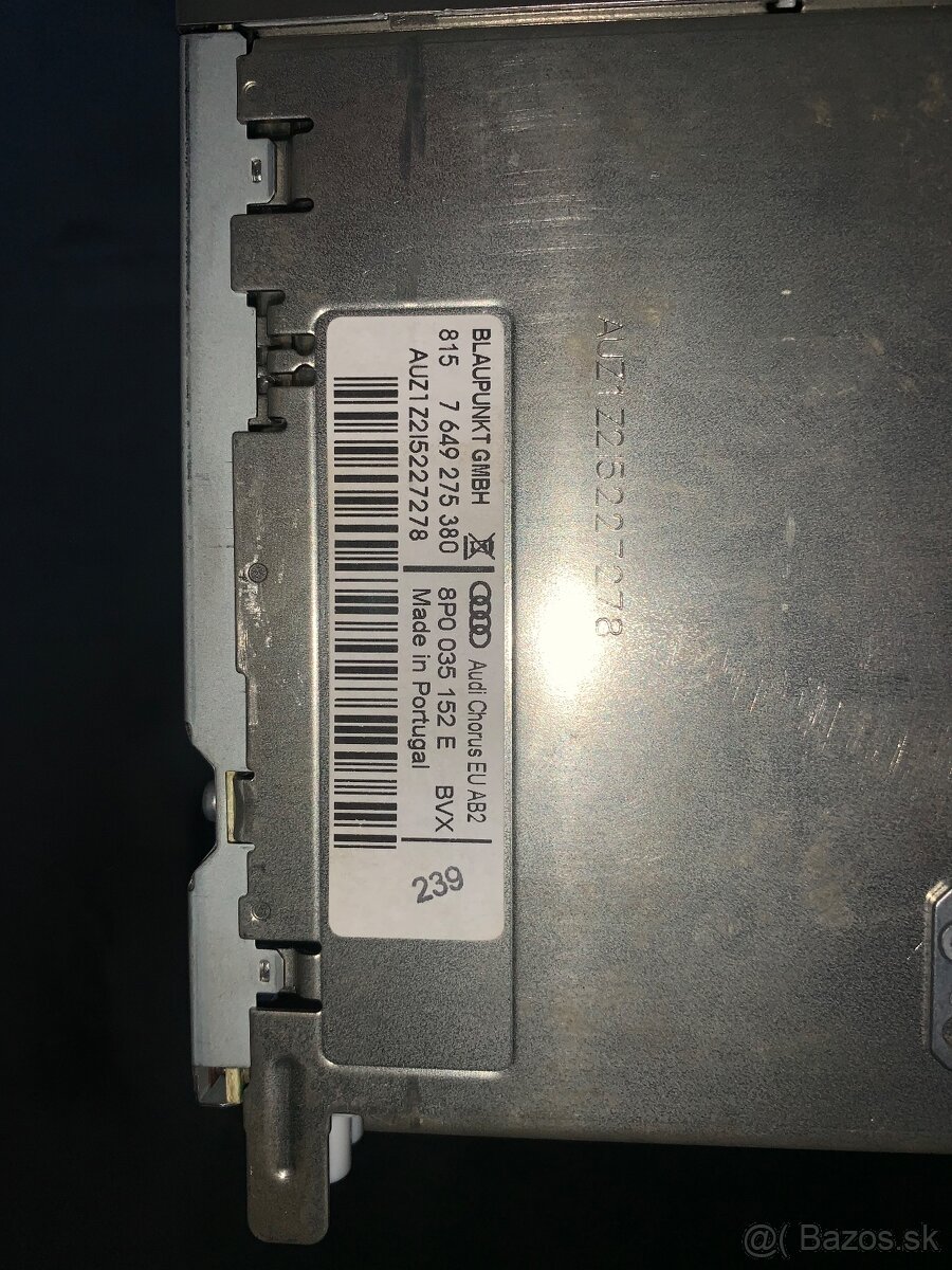 🎶 Autorádio Audi Chorus 🎵 – Audi A3 8P - 3