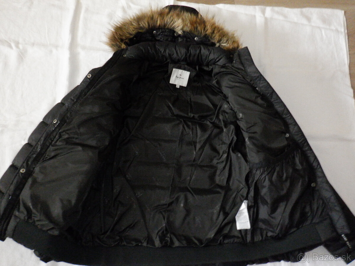 Krásna dámska zimná bunda Pepe Jeans-nová+šál zdarma - 3