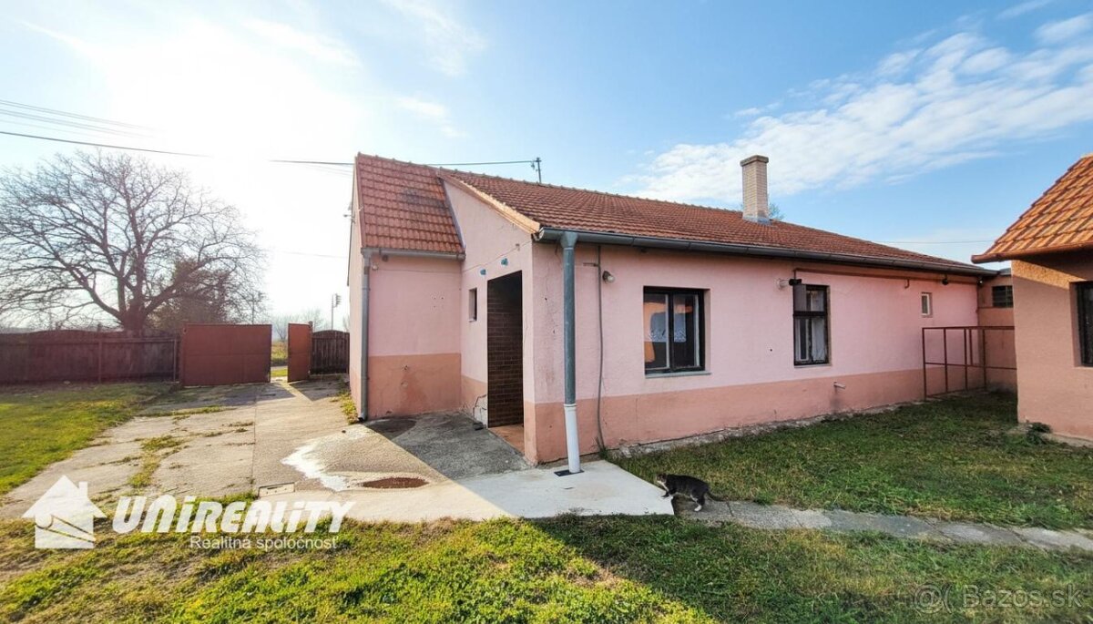 PREDAJ - obec KUCHYŇA - RD 3-izbový / čiastočná rekonštrukci - 3