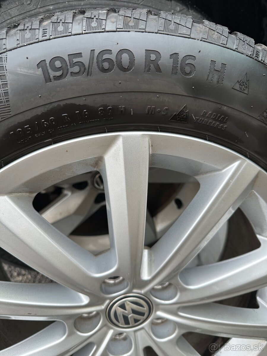 Predám disky a zimné gumy Volkswagen - 3