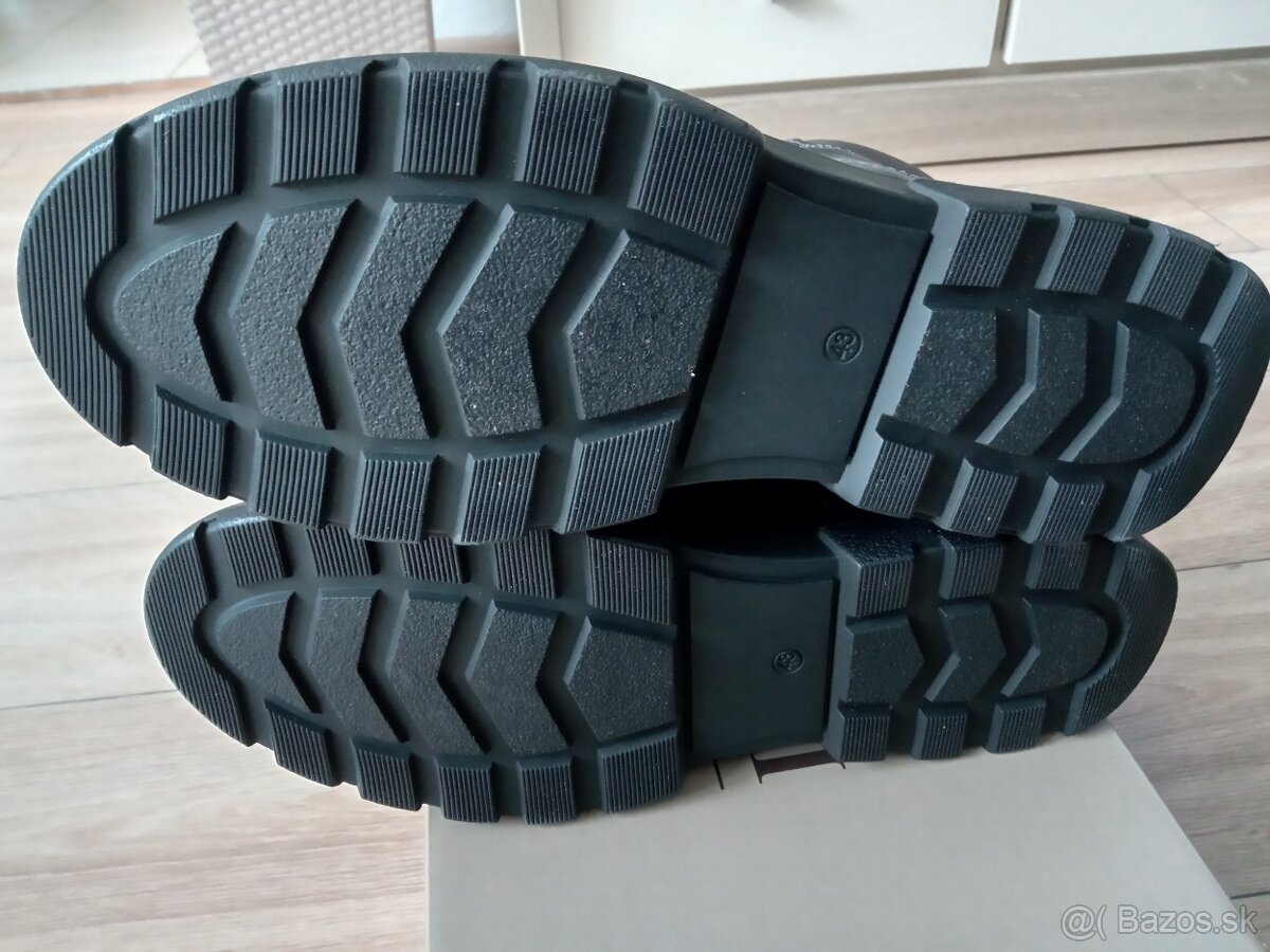 Lasocki Zimné kožené pánske topánky 43 - 3