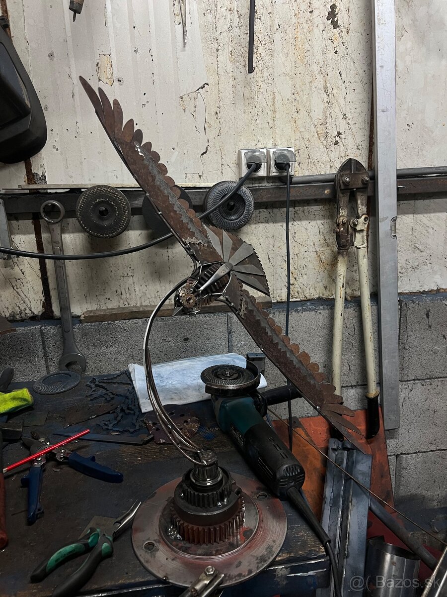 Originálne sochy zo železa - 3