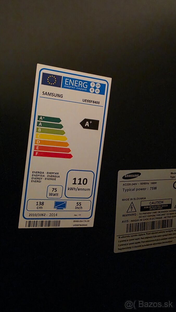 Predám 3D televízor samsung - 3