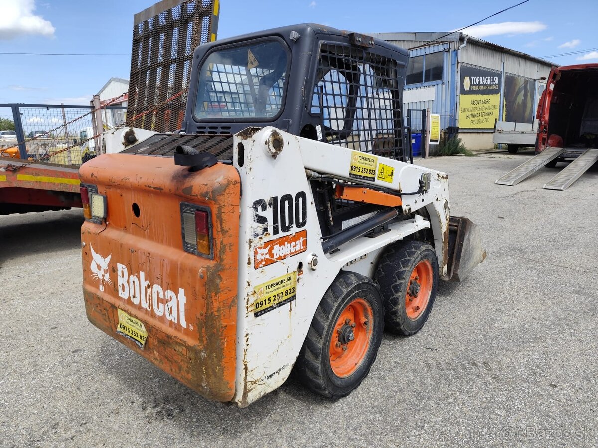 Nakladač Bobcat S100. ŠPZ. - 3