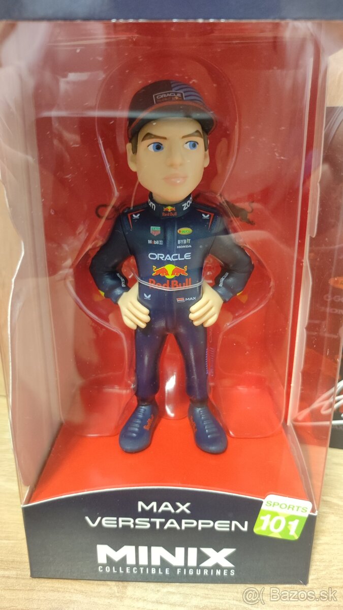 Max Verstappen - figurka MINIX + podpis karta - 3