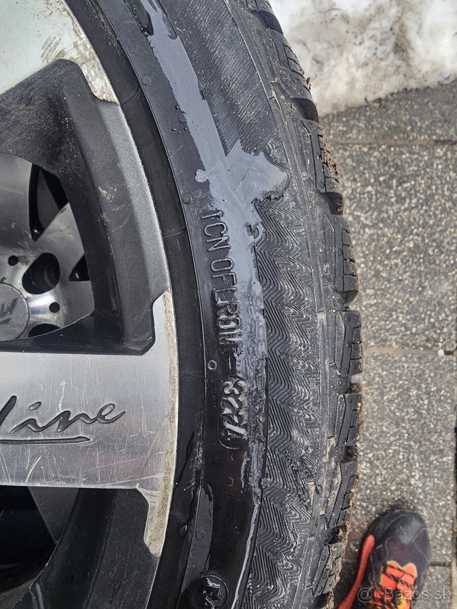 Alu disky 18" so zimnymi pneu - 3