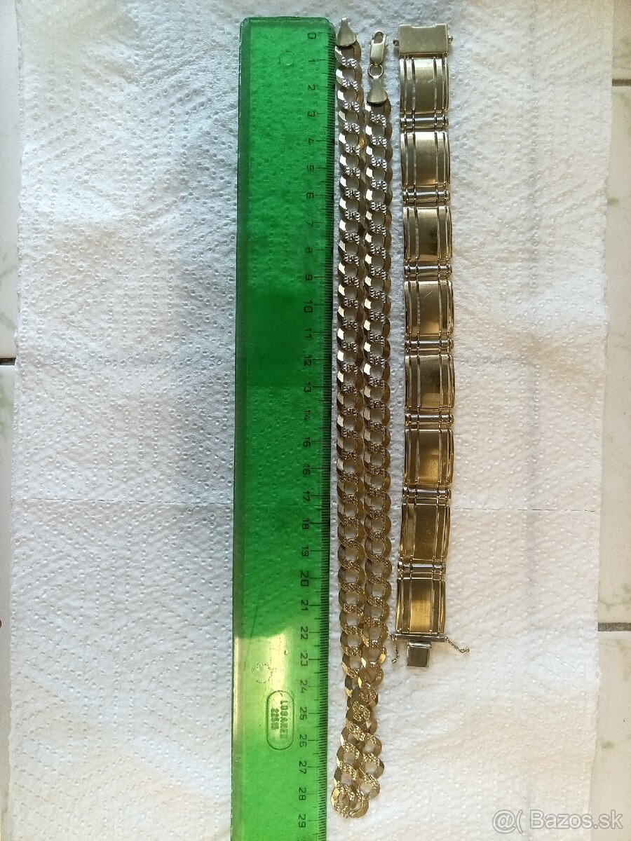 Zlatý náramok 14K - 3