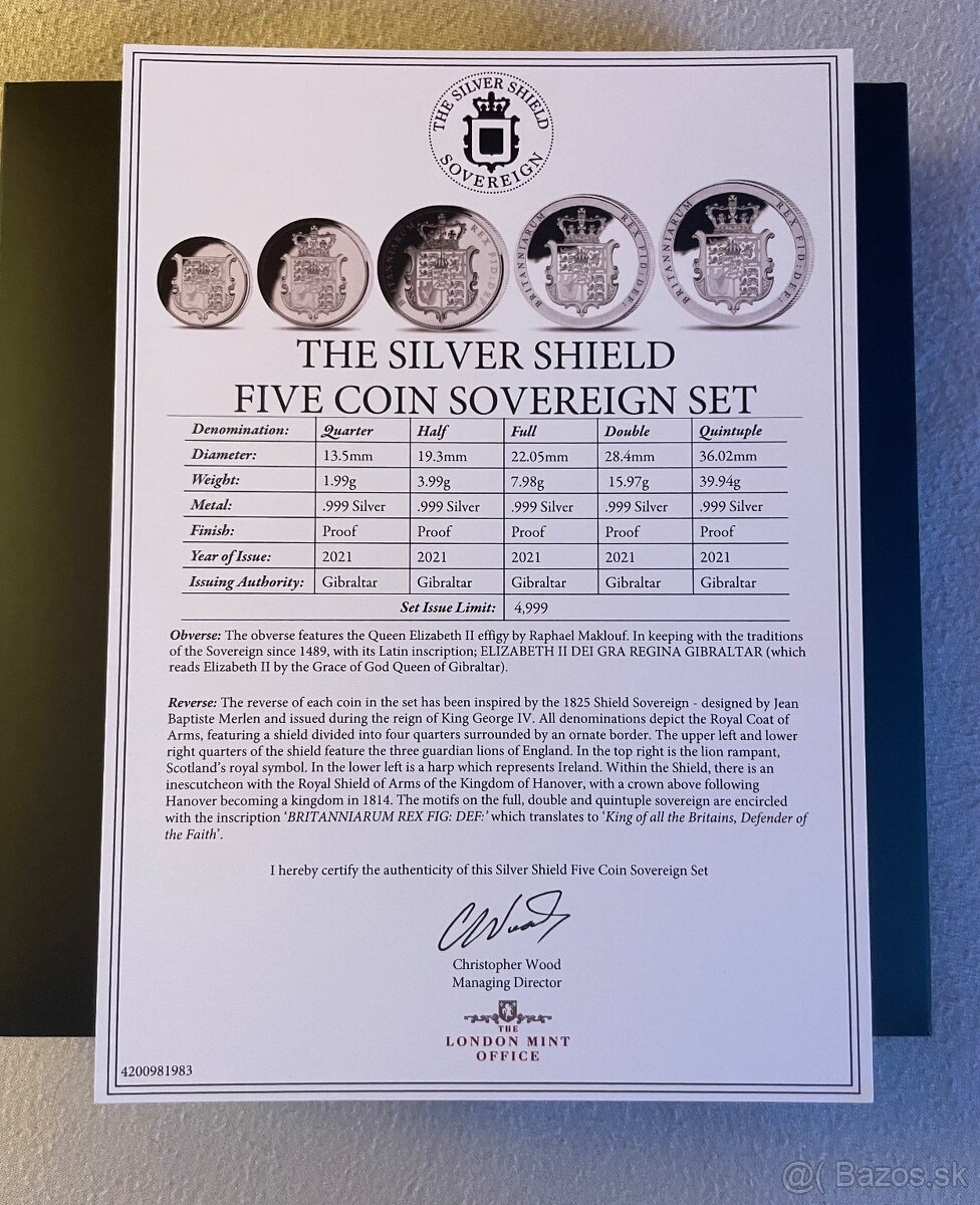 Strieborná sada - 3