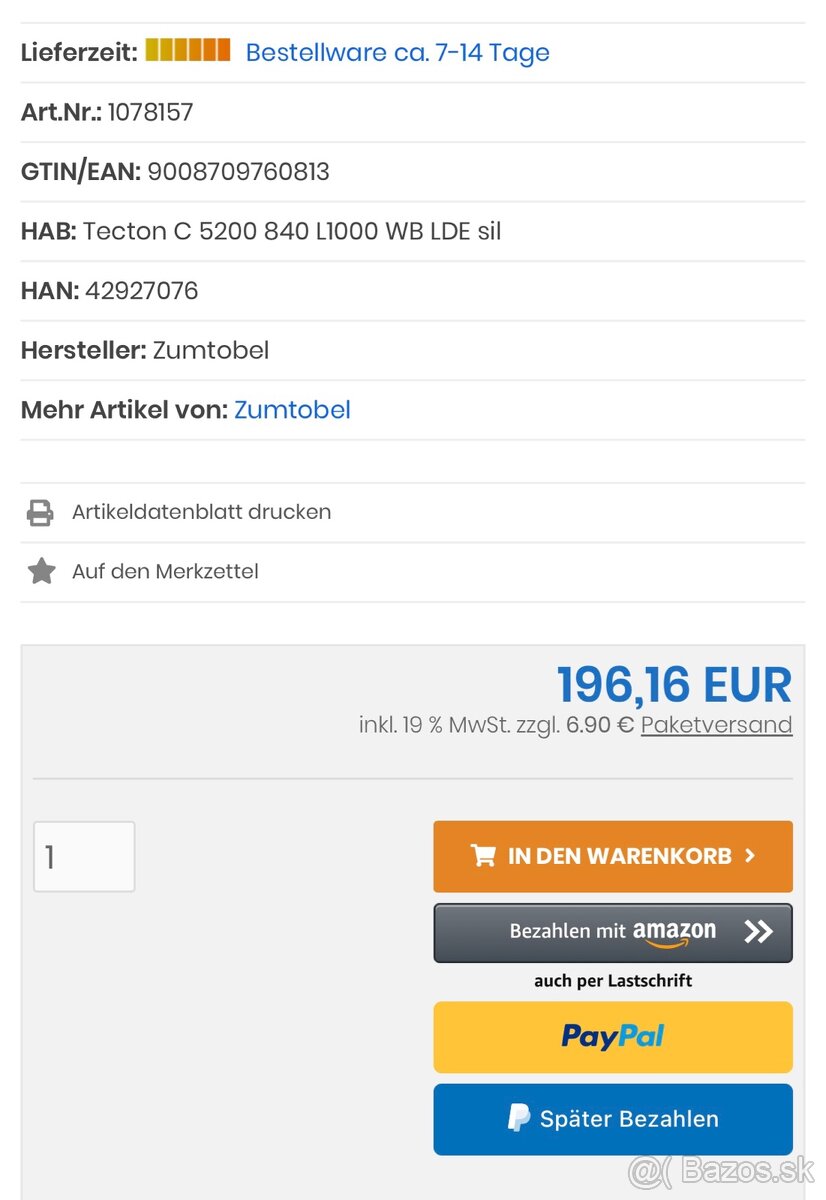 Lineárne LED svietidlo - 6kusov - 3