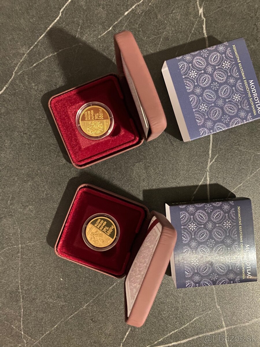 100€ modrotlač - 3