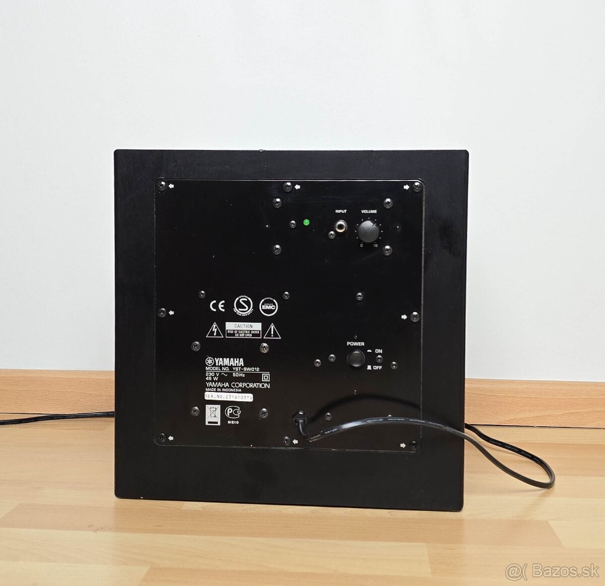 Yamaha YST-SW012 / Aktivny Subwoofer - 3
