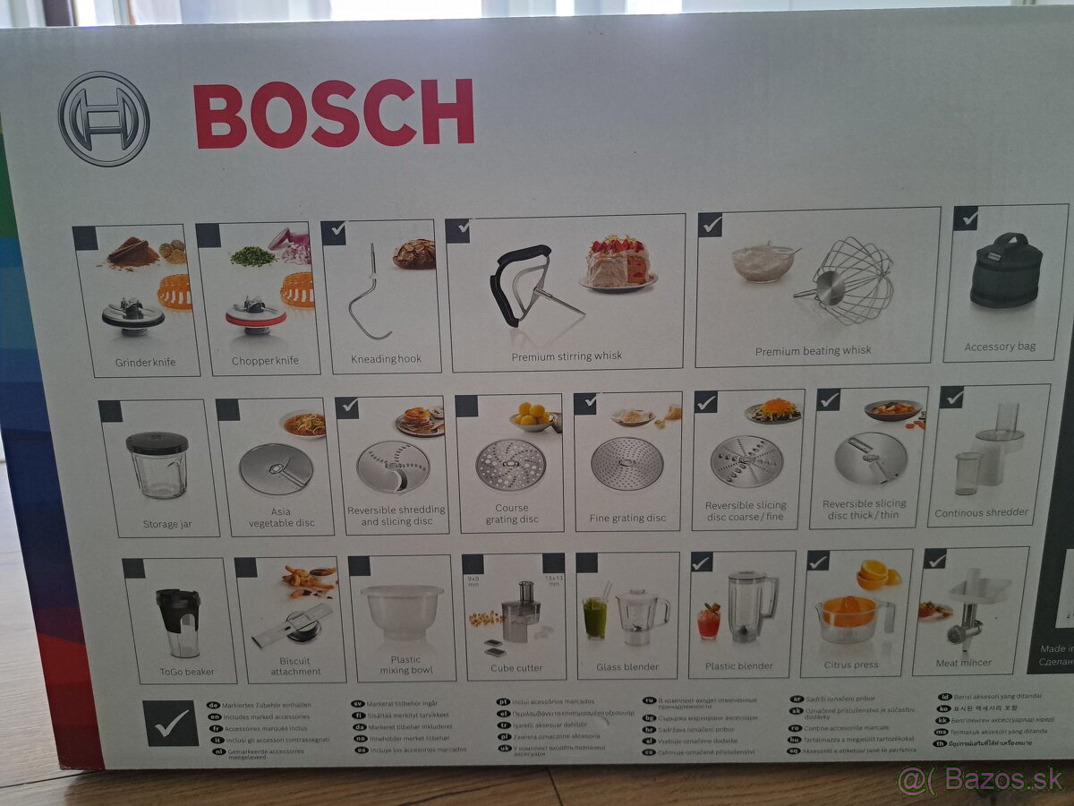 Nový kuchynský robot Bosch MUM5 - 3