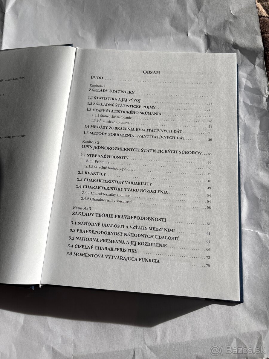 Štatistické metódy pre Ekonómov - 3