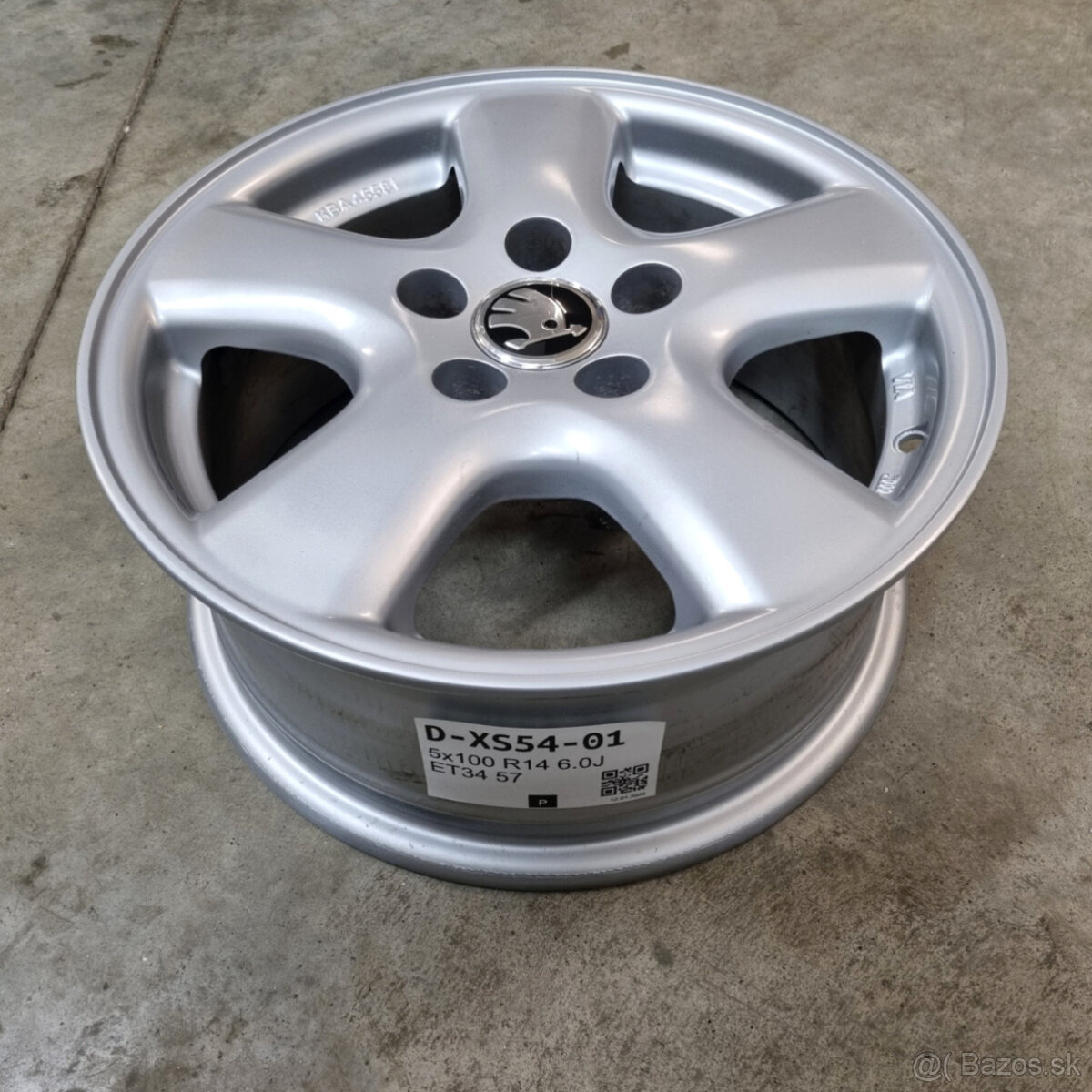 Hliníkové disky 5x100 R14 6J ET34 - 3