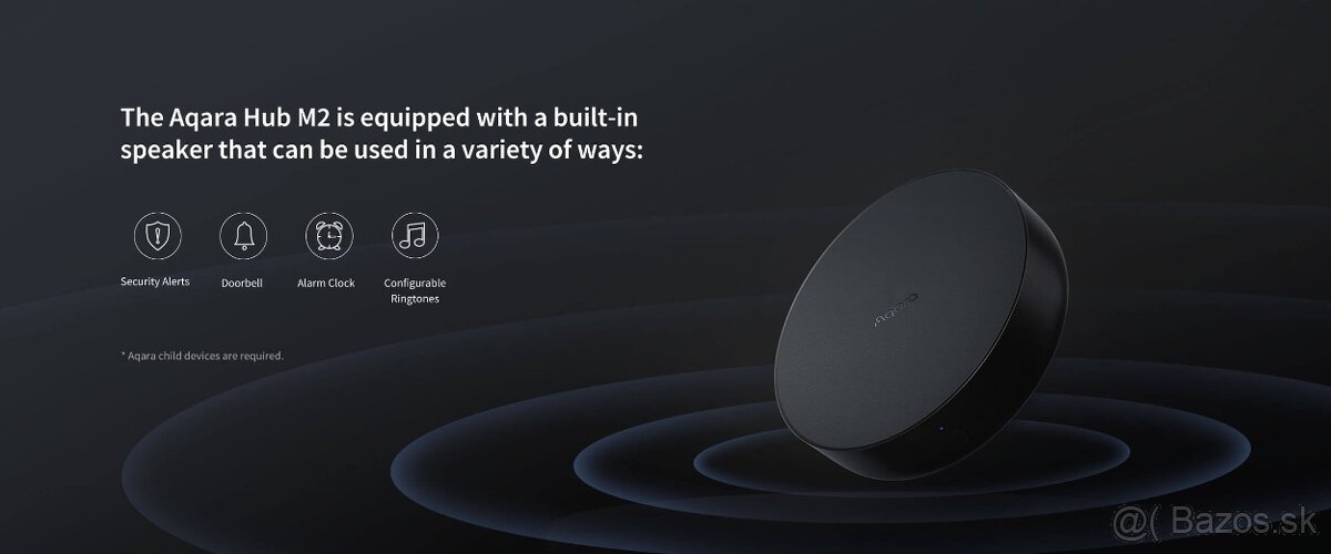 Matter Bridge ZigBee Riadiaca jednotka Aqara Hub M2 smart CN - 3