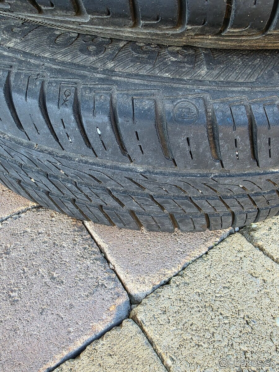 Letné pneumatiky s diskami 155/80 R13 4x100 - 3