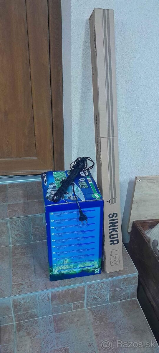 Predám 200l akvárium - 3