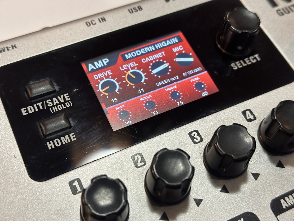 Nux MG-20 multiefekt/modeler - 3