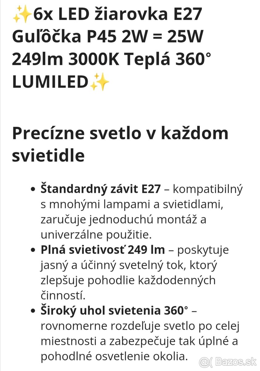 LED žiarovky - 3