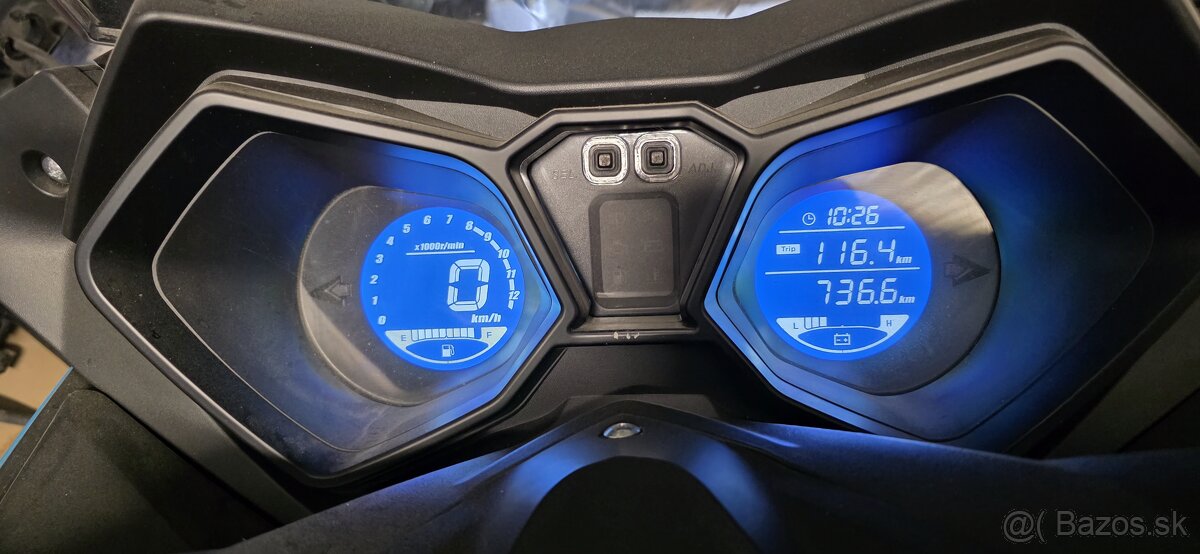 Predám Skúter MAXON OPTIMUS 125 - modrý - 3