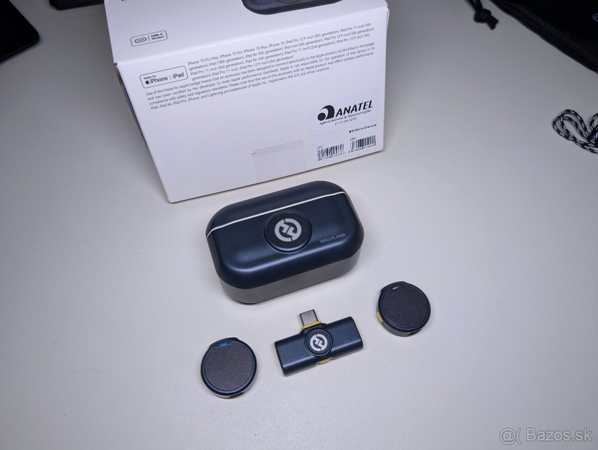 Hollyland Lark M2 USB-C - bezdrôtový mikrofón - 3