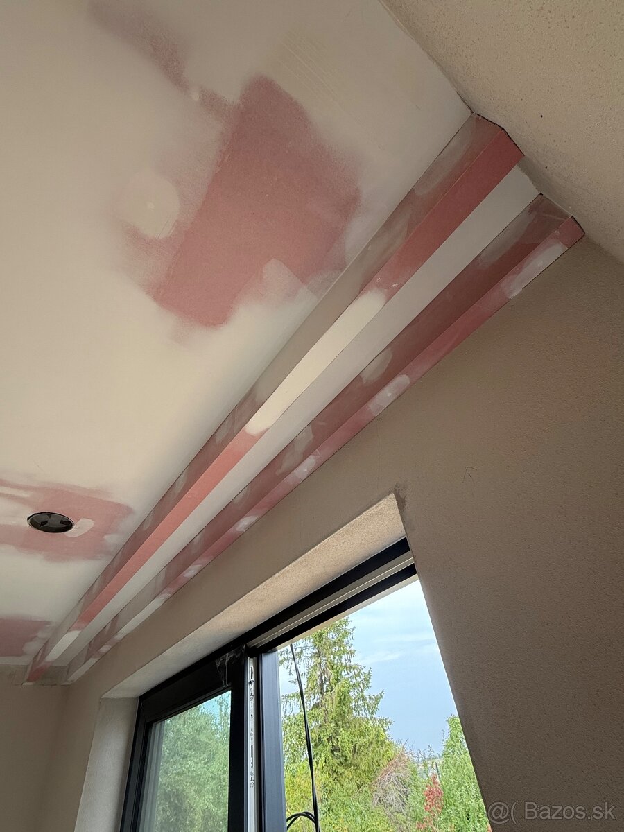 Sádrokartónové práce, dekoračné omietky - 3