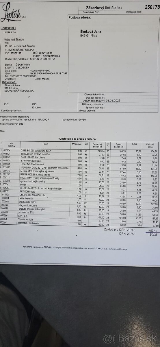 Predám po generálke Renault Clio - 3