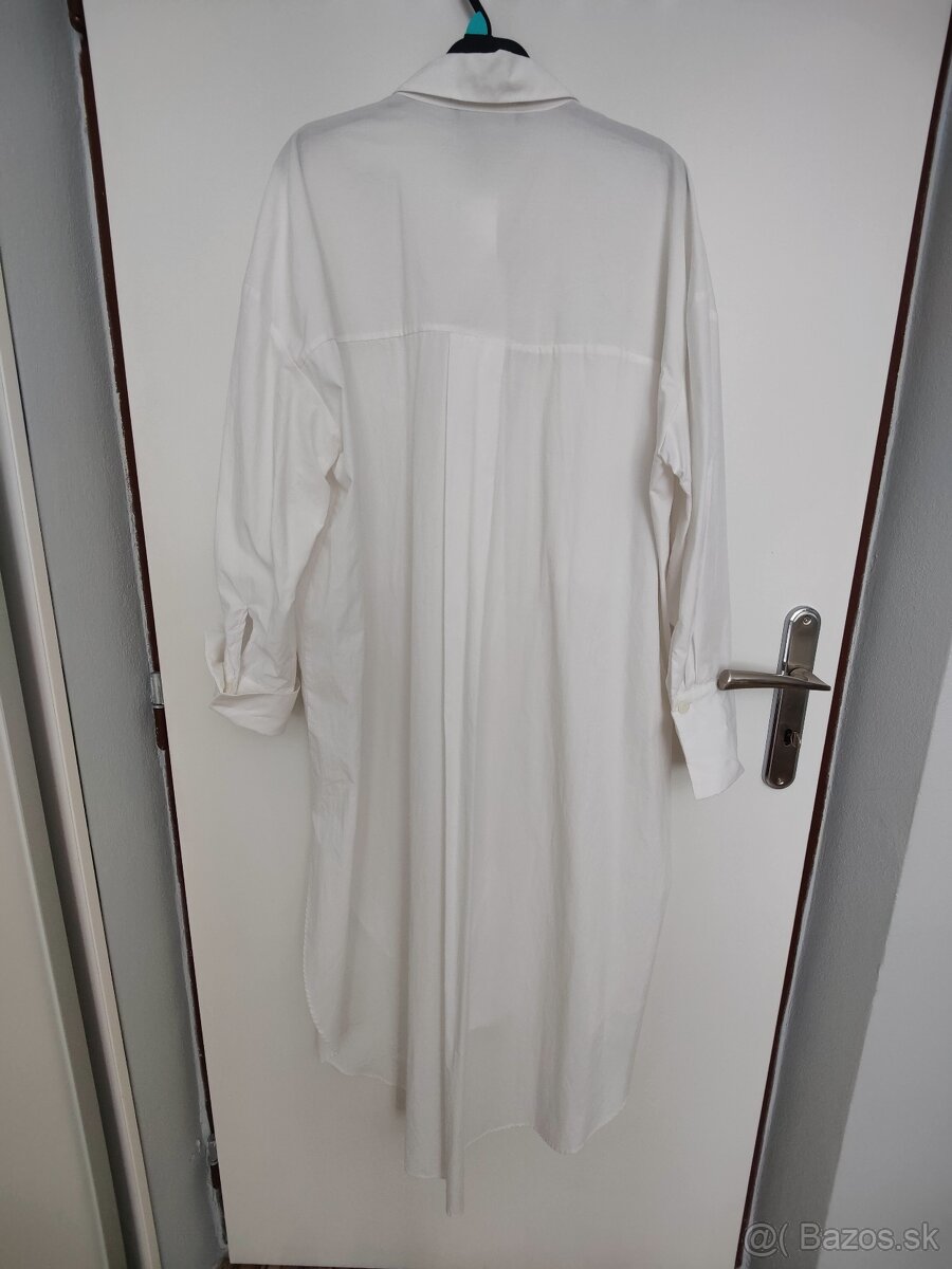 Košeľové šaty Zara veľkosť M - 3
