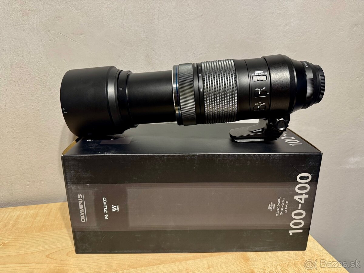 OM SYSTEM M. Zuiko100-400mm f/5.0 - 6.3 IS + filtre a púzdro - 3