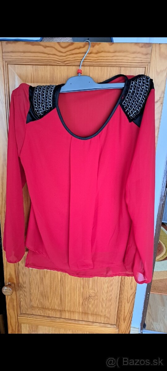 Amisu nová štýlová blúzka S - 3