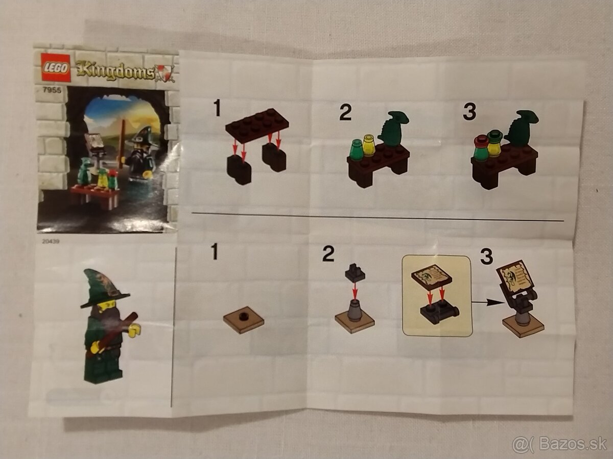 LEGO Castle 7955 Wizard s krabicou - 3