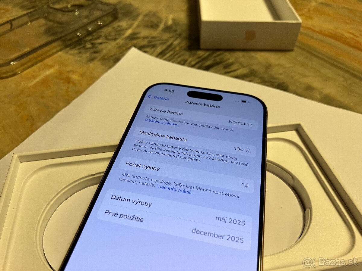 Predám Iphone 16 Pro 128gb, batéria 100% - 3