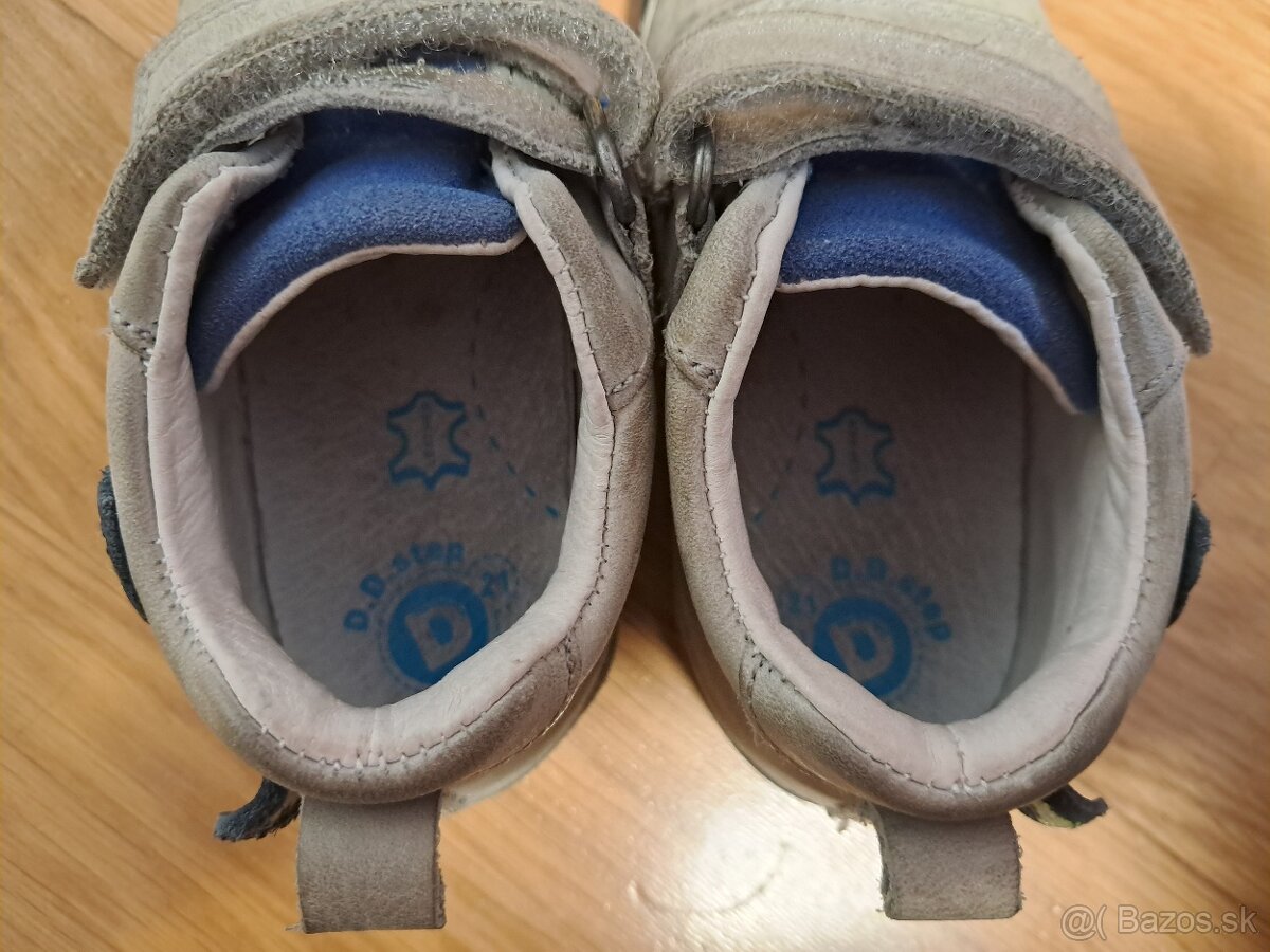 Topánočky D.D.step - sivé 21 - 3
