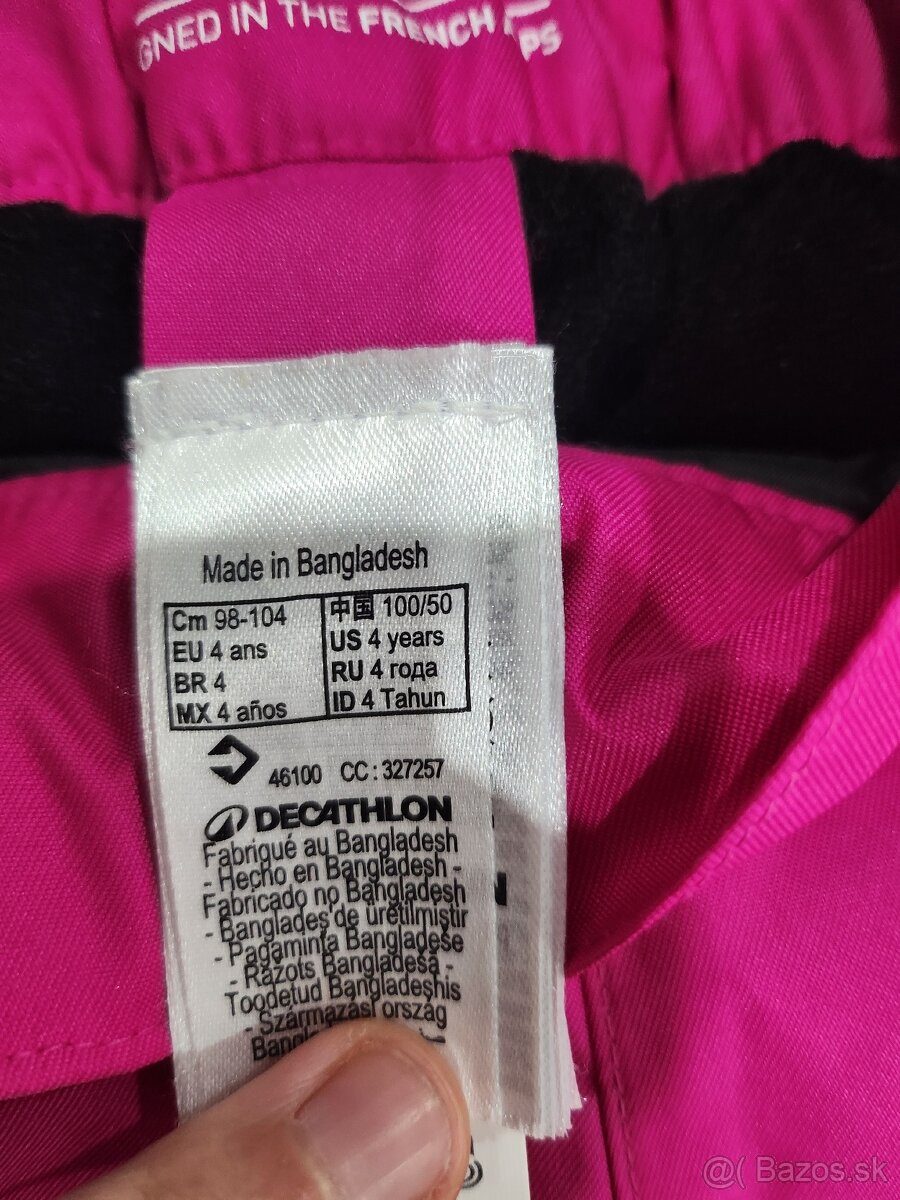 Dievčenske nohavice zateplene - 3