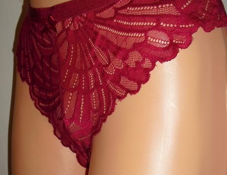 Sexy nohavicky bordo - 3