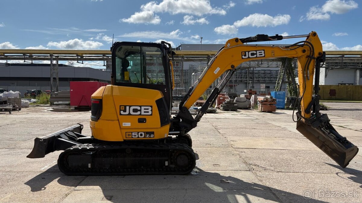 Rýpadlo JCB 50 Z- 5 tun -rok 2022 pouze 1139 mth TOP STAV - 3