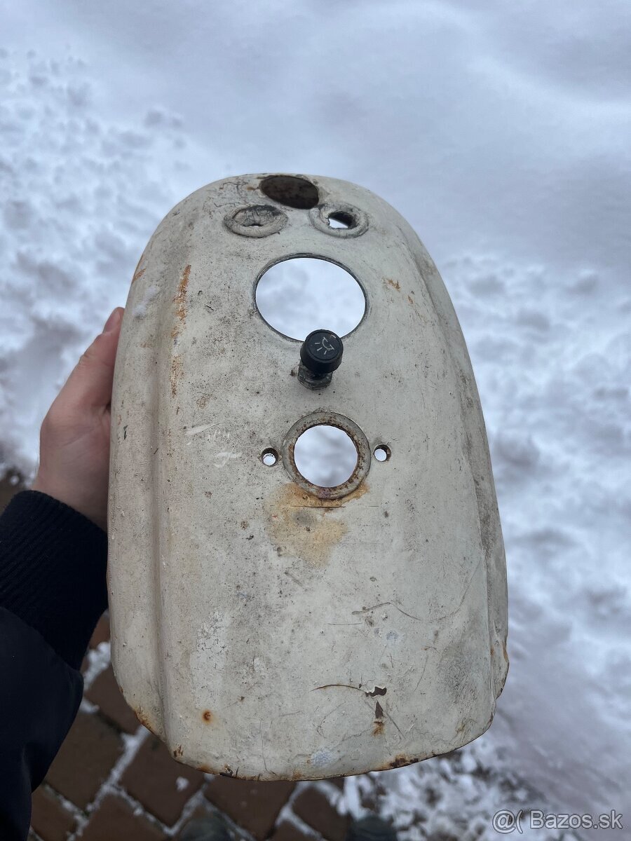 Maska + klaksón + plech Jawa pionier - 3