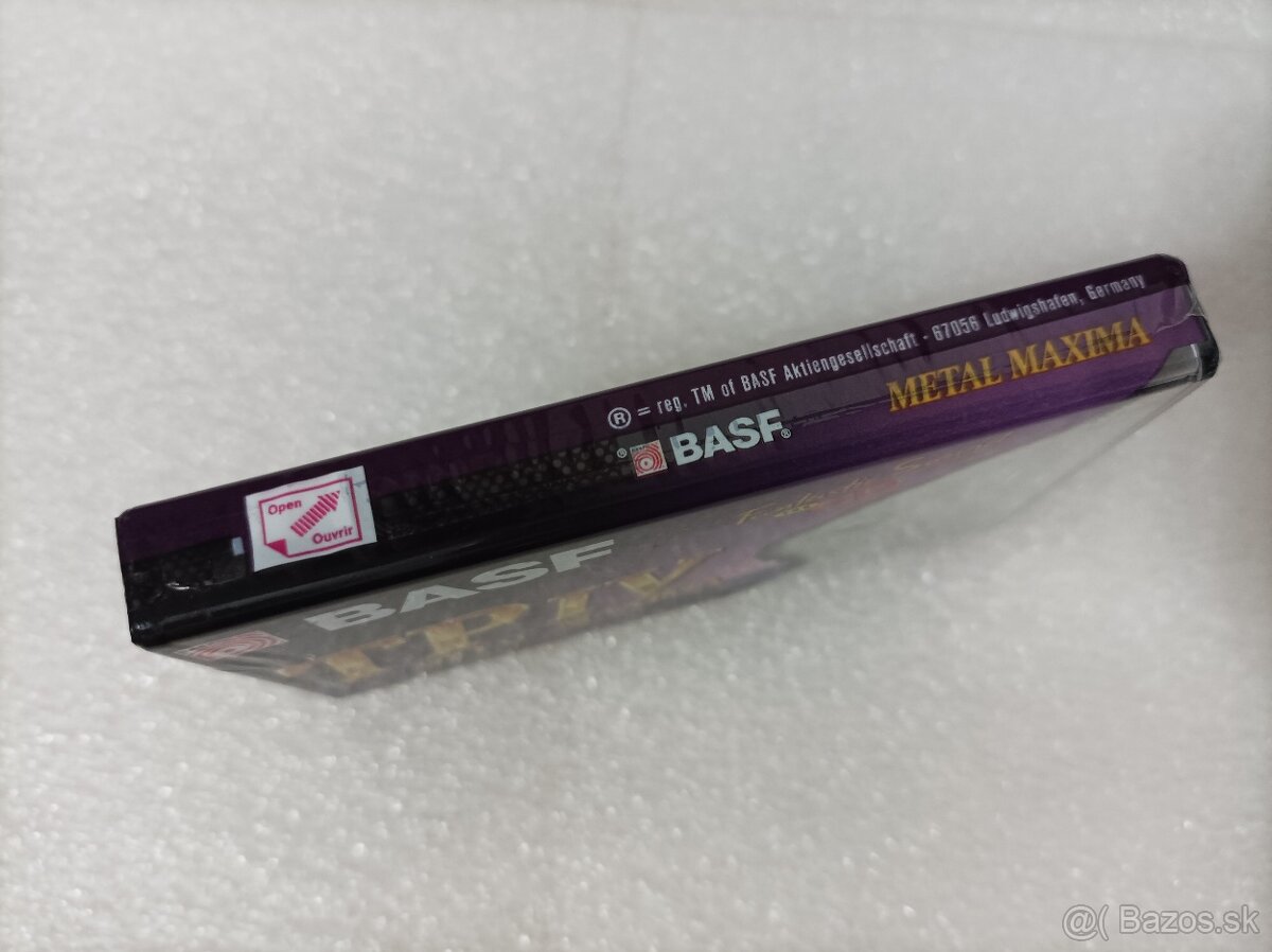 BASF TP IV METAL MAXIMA 90 , nová MC kazeta - 3