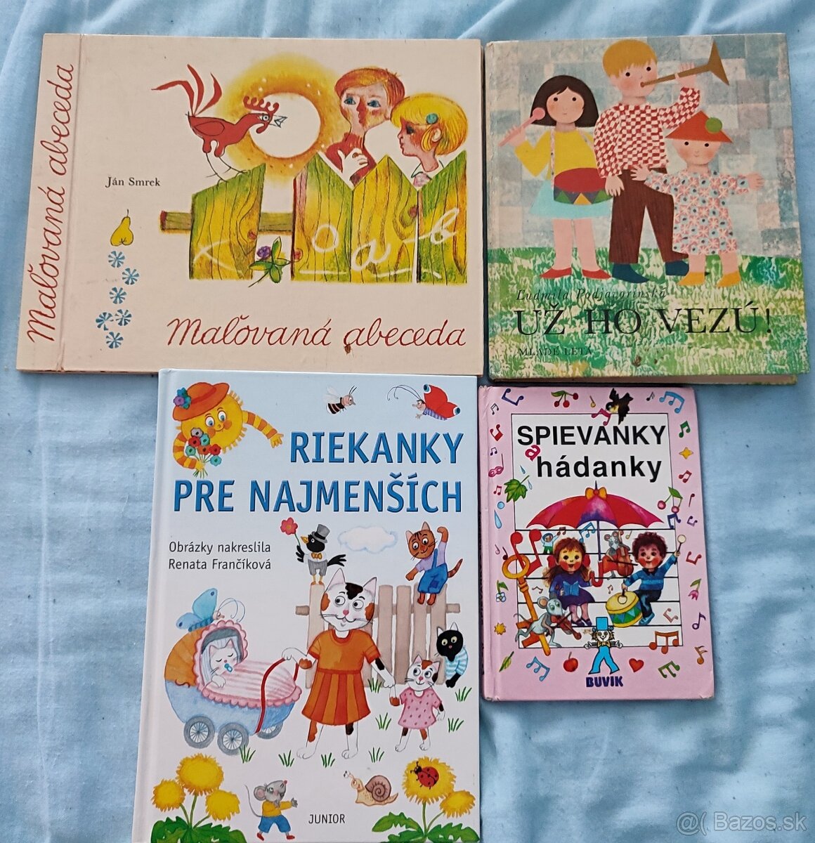 Retro leporelá a básničky - nálezový stav - 3