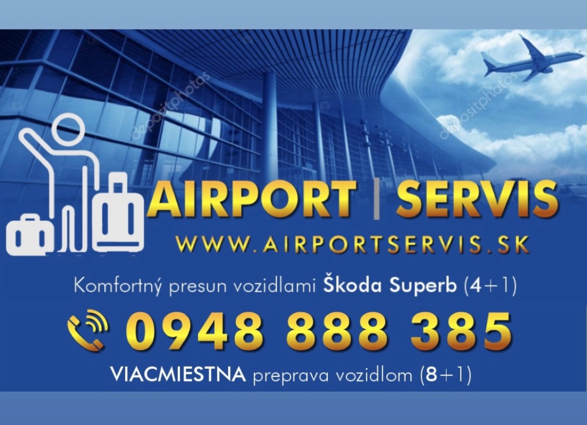 🛩️ TAXI ODVOZ NA LETISKO - 3