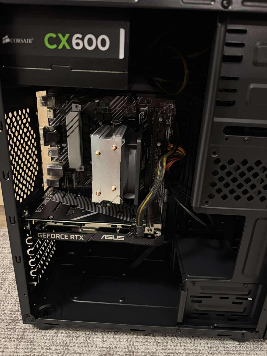 Herné PCčko Intel i5-10400F/ RTX 3050/ 16GB/ 500gb NvMe - 3