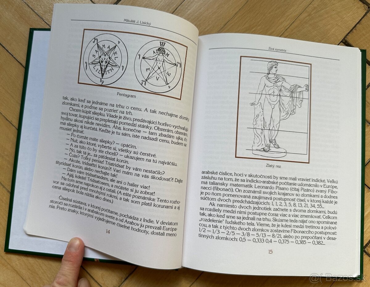 Kniha Živá symetria Mikuláš Juraj Lisický za 5eur - 3