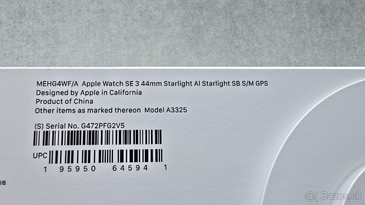 Apple Watch SE 3 44mm Starlight - 3
