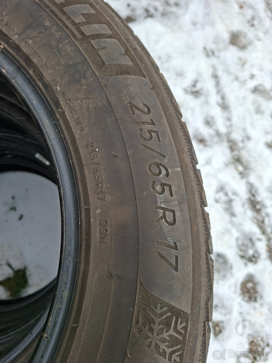 215 65 17 Michelin Pilot Alpin 5 - 3