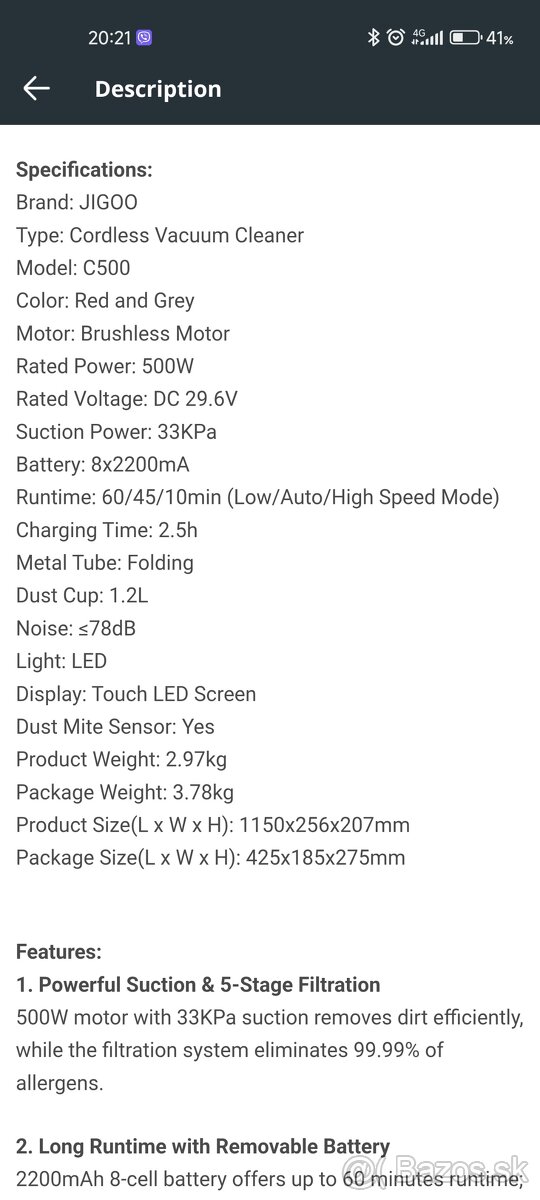 Tyčový vysávač - 3