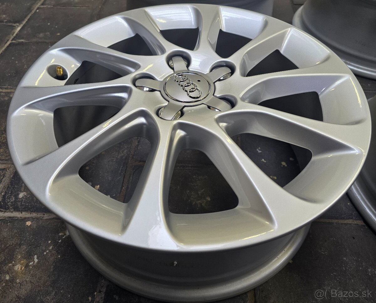 ORIGINÁL AUDI HLINÍKOVÉ DISKY 5x112 R16 - 3