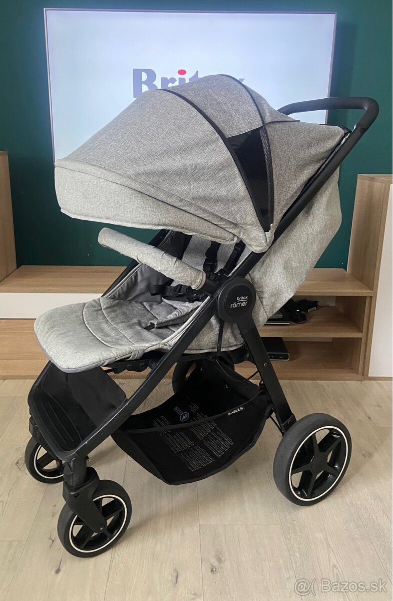 BRITAX Römer B-Agile M Elephant Grey - 3