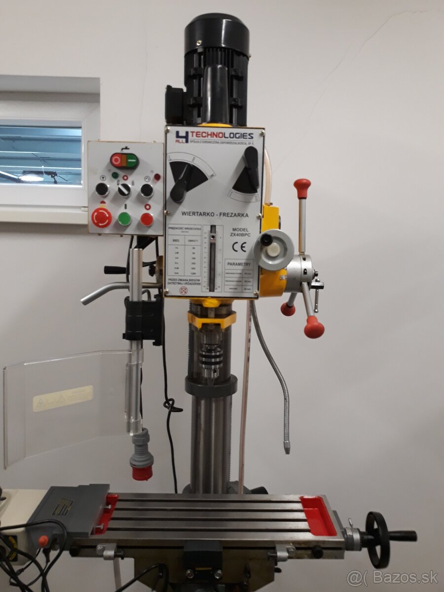 Slpová vrtačka Technologis BPC 40 , BPS vrtačko frézka - 3