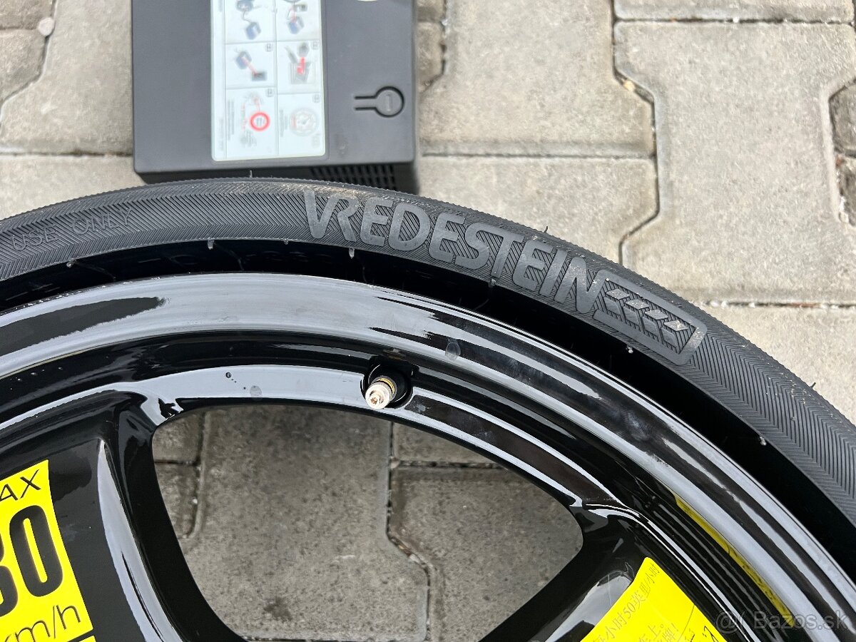 Dofukovacie ORIGINÁL dojazdove koleso 5x112 R18 - 3